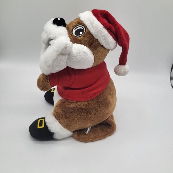 BUC-EE's Christmas Holiday Red Shirt Beaver Plush Stuffed Animal - Picture 2 of 11